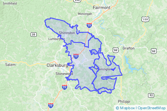 Service Area Map