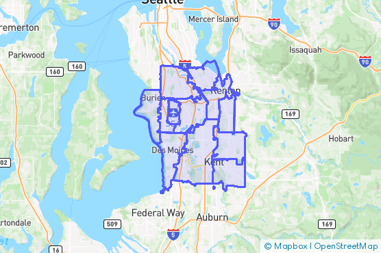 Service Area Map