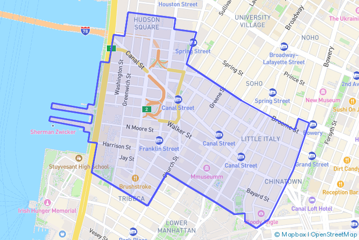 Service Area Map