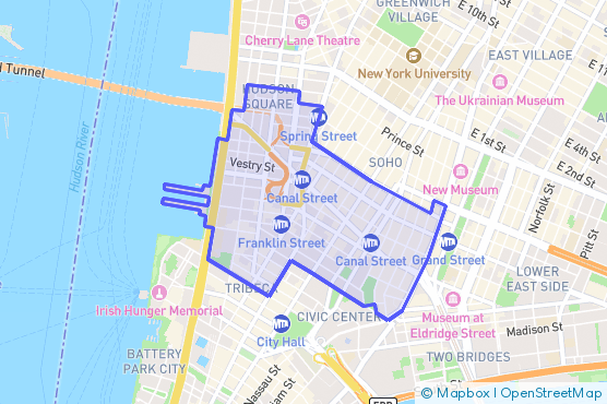 Service Area Map