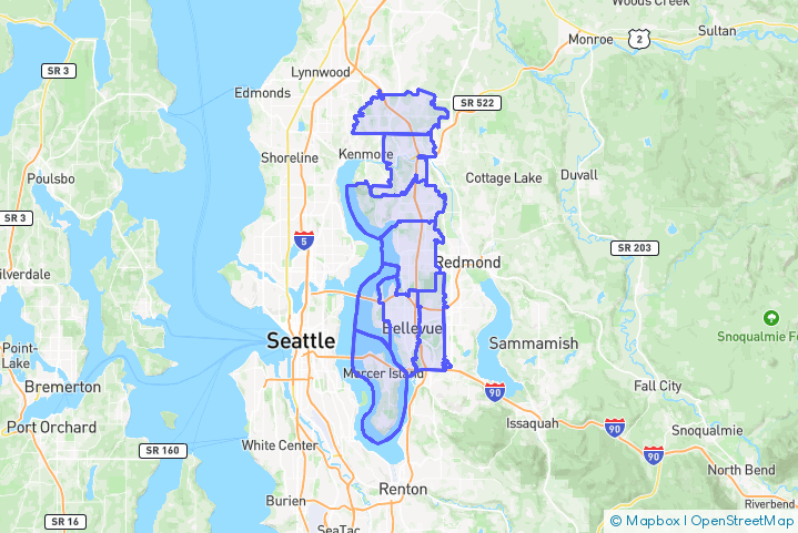 Service Area Map