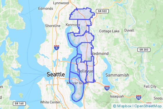 Service Area Map
