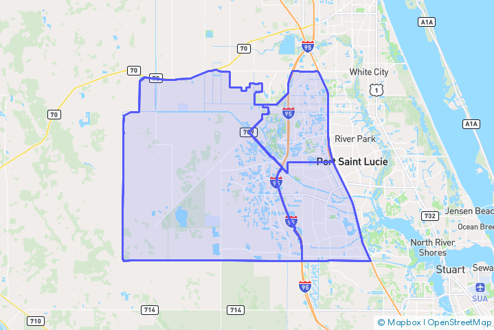 Service Area Map