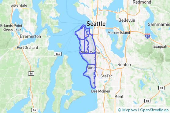 Service Area Map