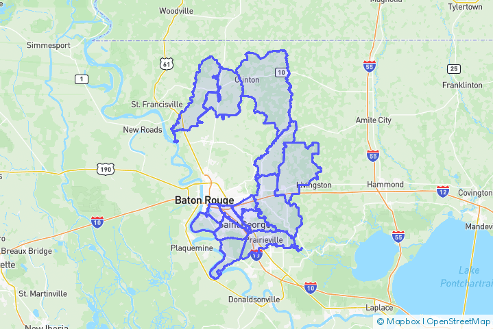 Service Area Map