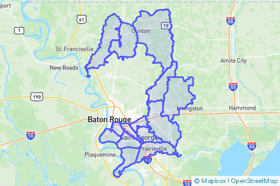 Service Area Map