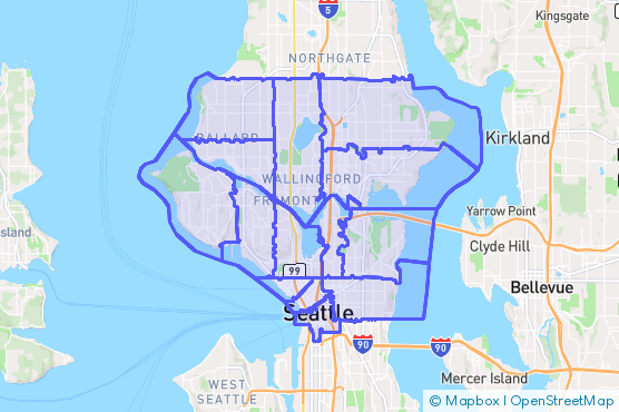 Service Area Map