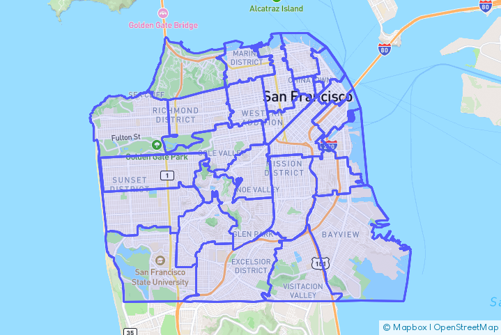 Service Area Map
