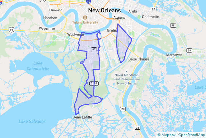 Service Area Map