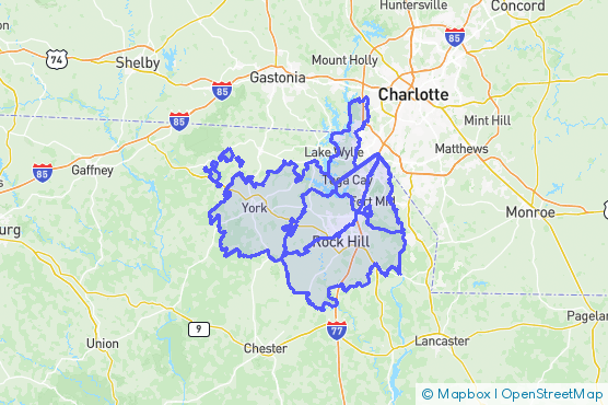 Service Area Map
