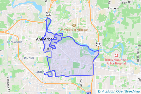 Service Area Map