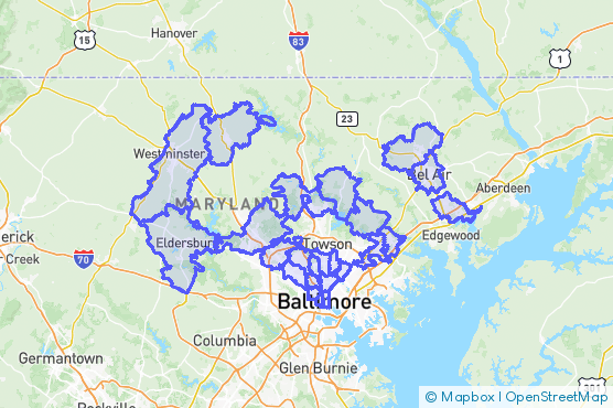 Service Area Map