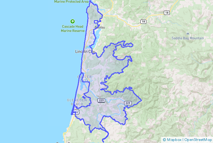 Service Area Map