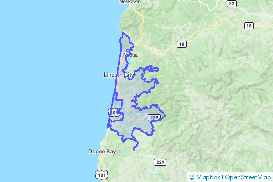 Service Area Map