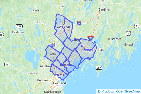 Service Area Map