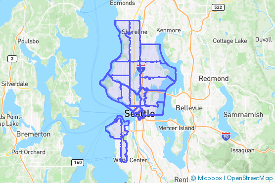 Service Area Map