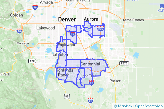 Service Area Map