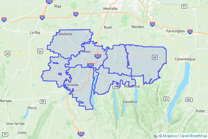 Service Area Map