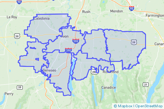 Service Area Map