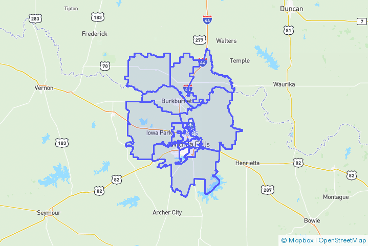 Service Area Map
