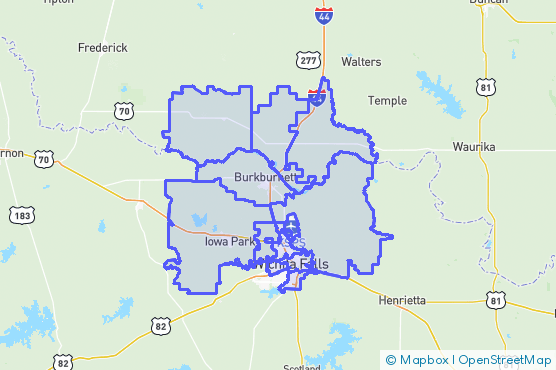 Service Area Map