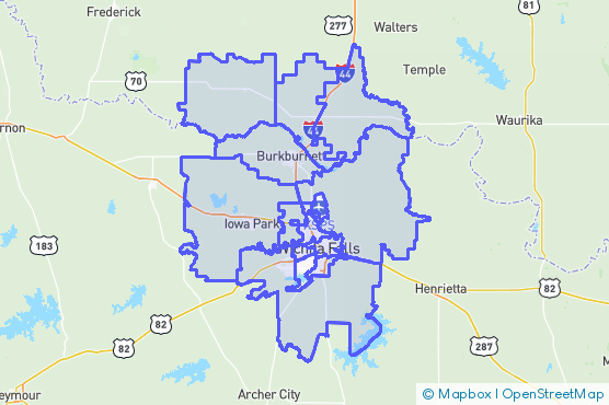 Service Area Map