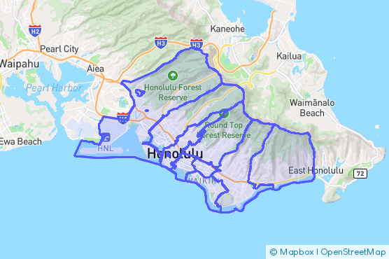 Service Area Map