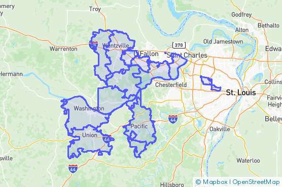 Service Area Map