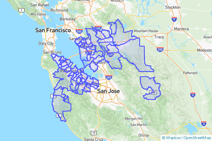 Service Area Map
