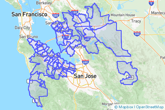 Service Area Map