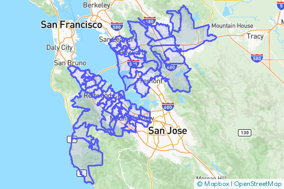Service Area Map