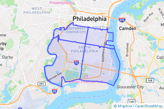 Service Area Map