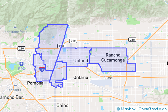 Service Area Map