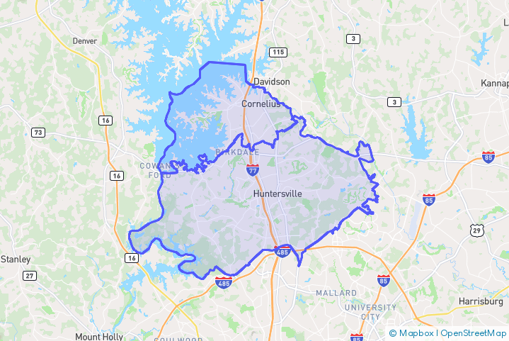Service Area Map