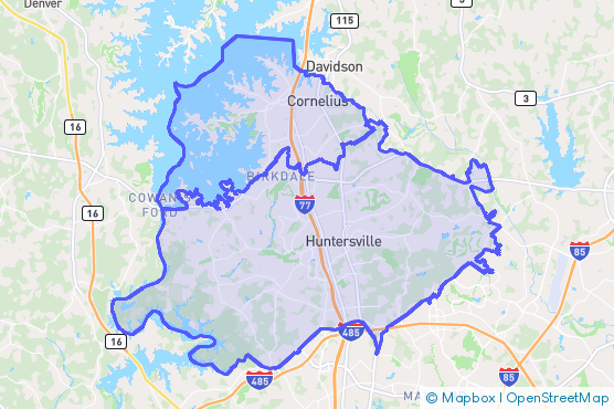 Service Area Map