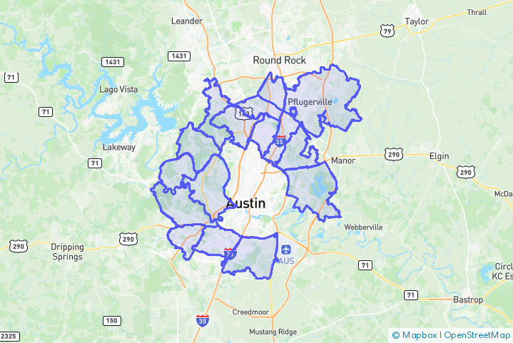 Service Area Map