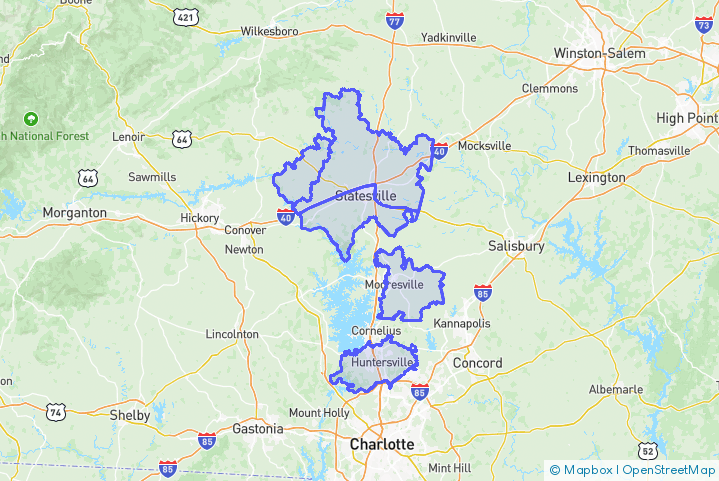 Service Area Map