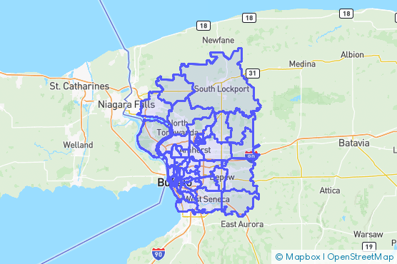 Service Area Map