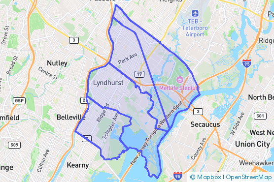 Service Area Map