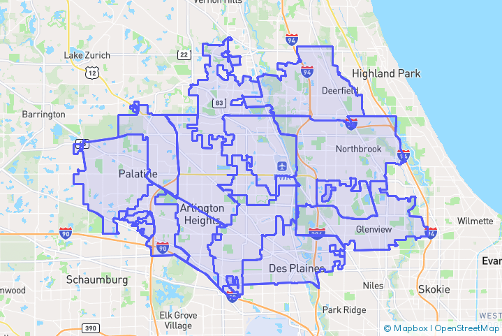 Service Area Map