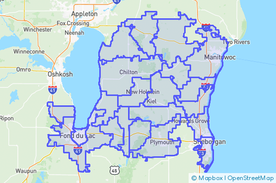 Service Area Map