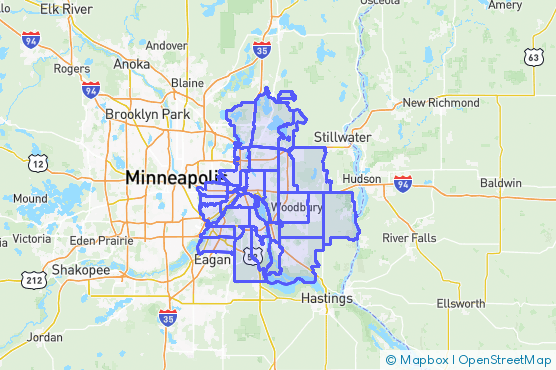 Service Area Map