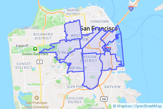 Service Area Map