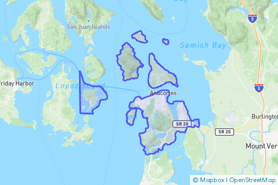 Service Area Map