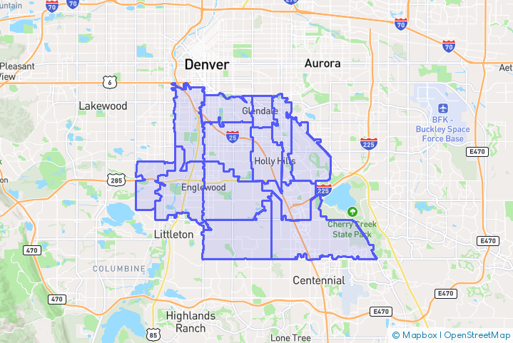Service Area Map