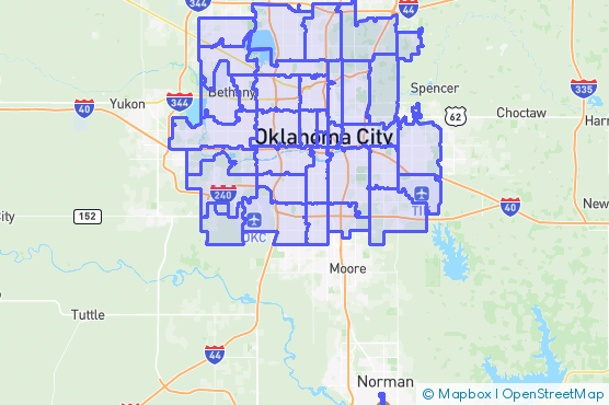 Service Area Map