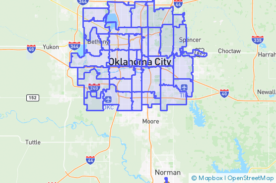 Service Area Map