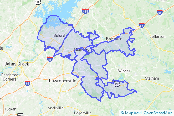Service Area Map