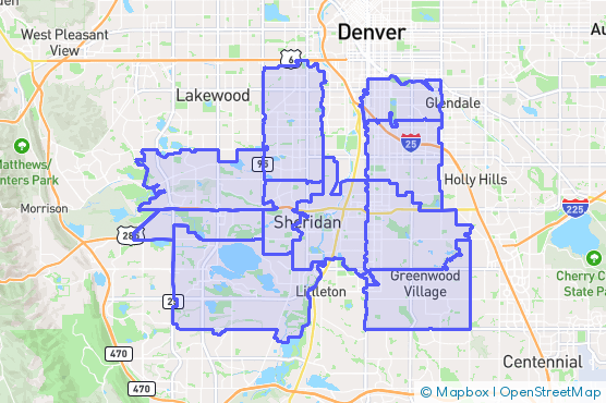 Service Area Map