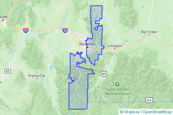 Service Area Map